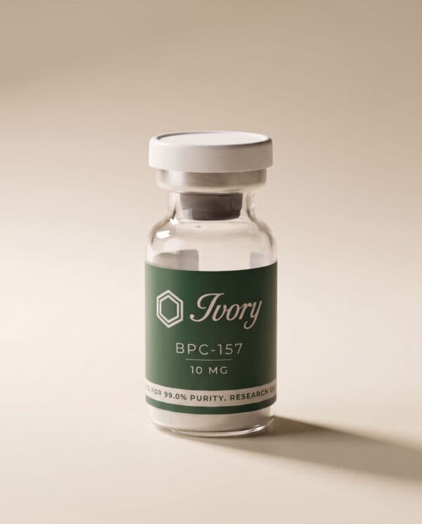 BPC-157, Ivory research vial