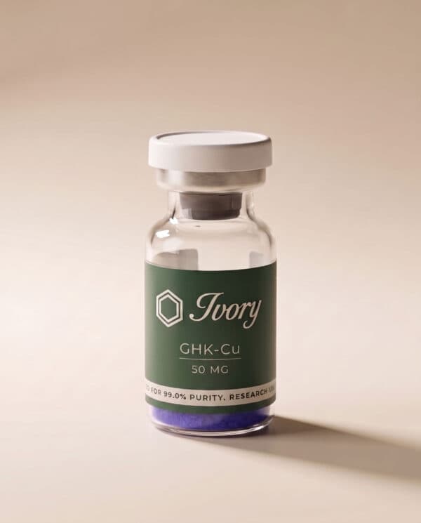 GHK-Cu Copper, Ivory research vial