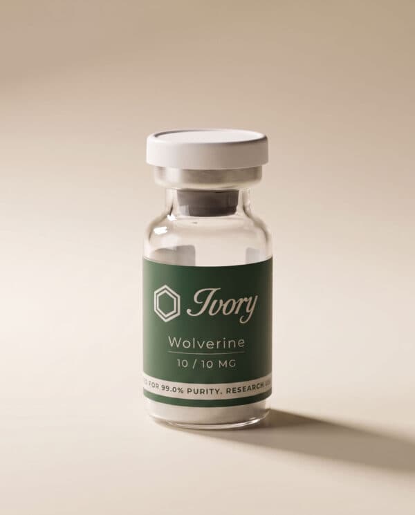 BPC-157 + TB-500 Blend, Ivory research vial