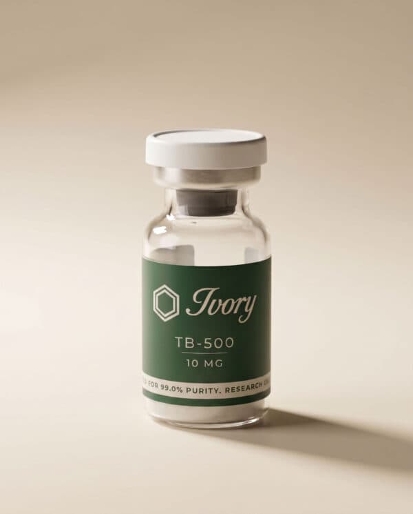 Thymosin Beta-4 (TB-500), Ivory research vial