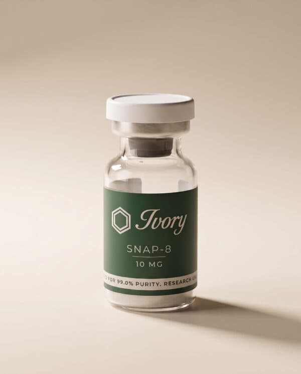 Snap-8 (Acetyl Octapeptide-3), Ivory research vial